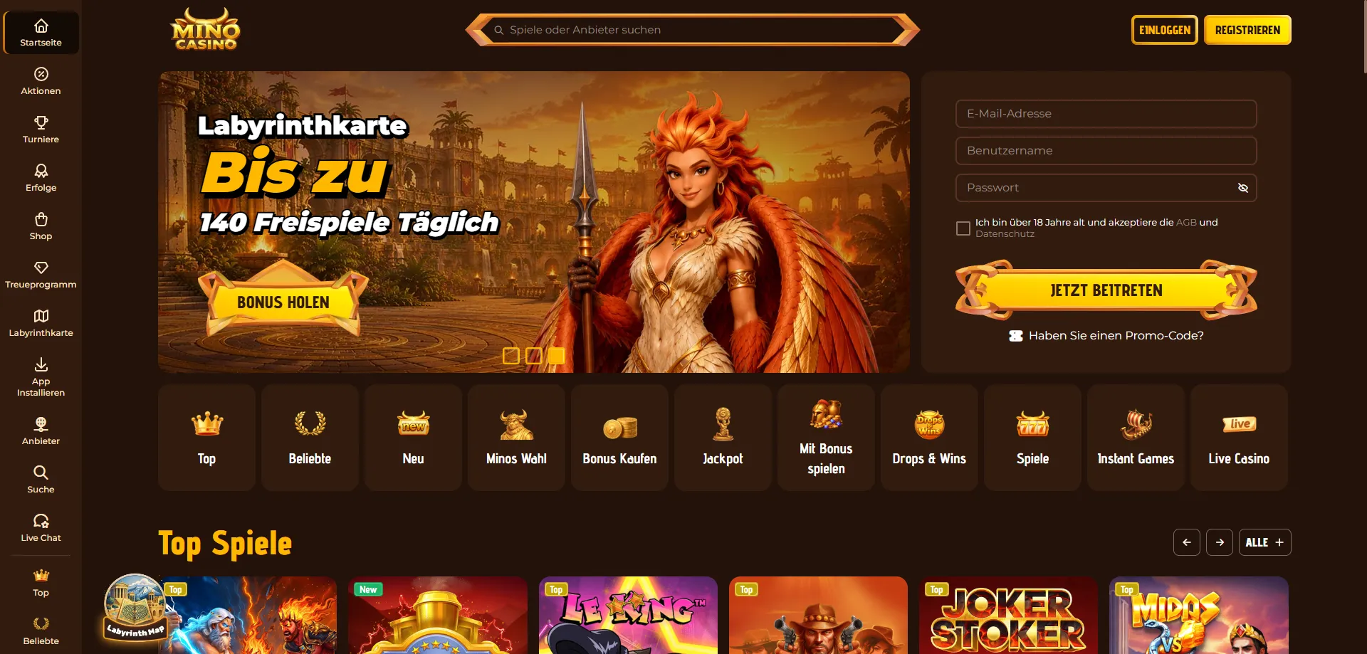 Mino Casino recensioni 2026 — piattaforma sicura e affidabile